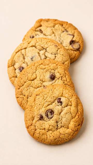 Chocolate chip cookies Gluten-free