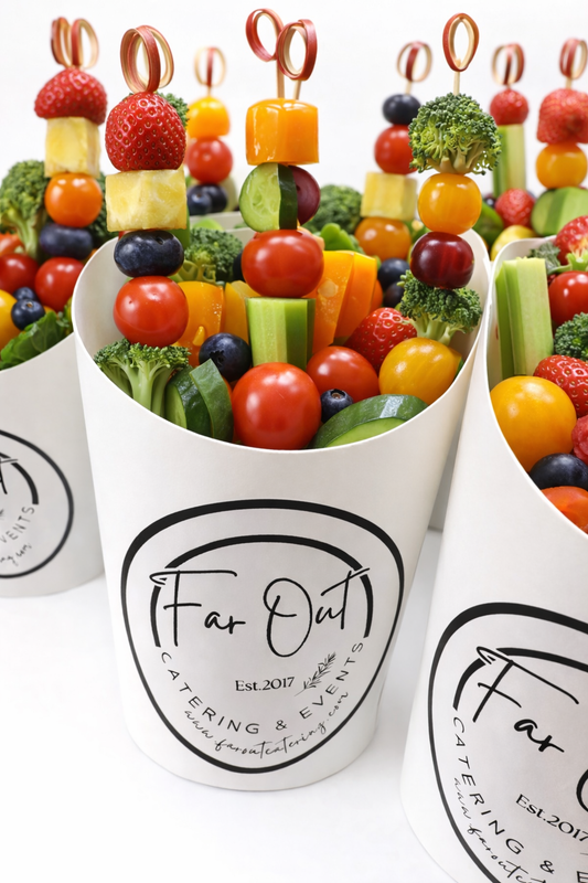 Vegan Individual Veggie Cups (Box of 12 cups)