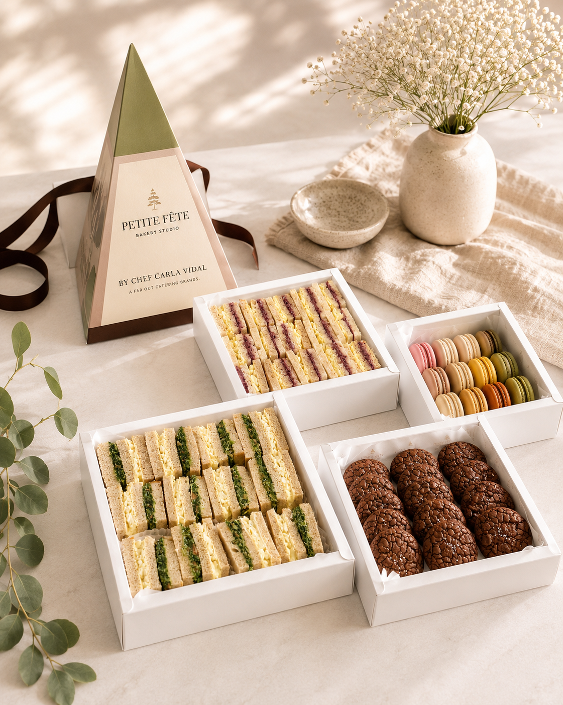 Gluten-Free Pyramid Layer Box