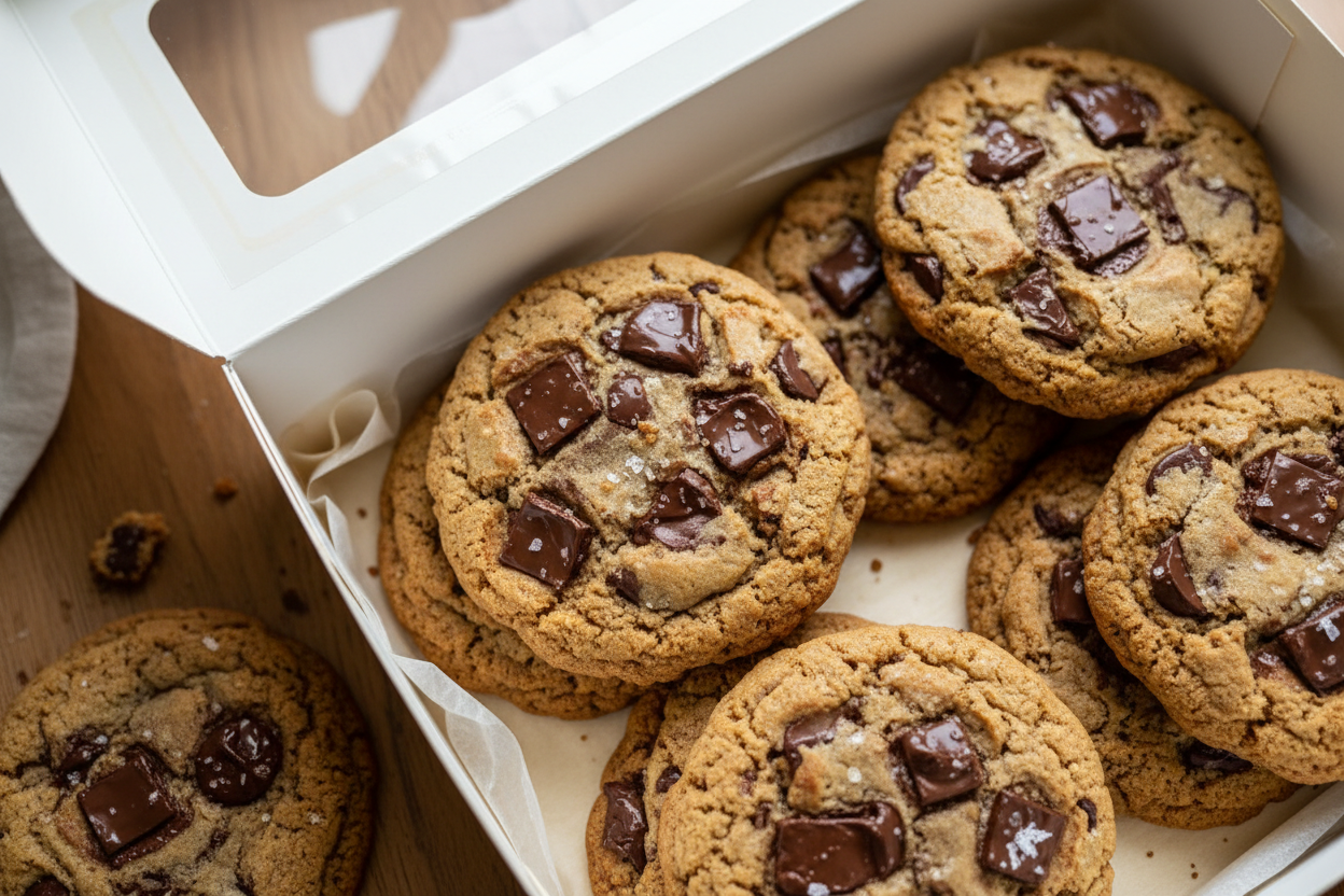 Whisky Brown Butter Chocolate Chip Cookies