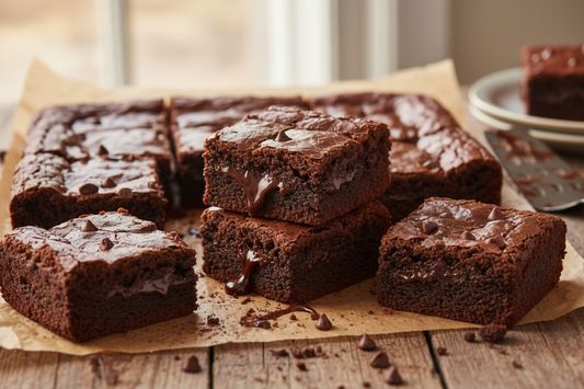 Double Chocolate Fudge Brownies