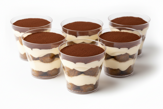 Tiramisu Dessert Cups (Box of 12 · 5 oz each)