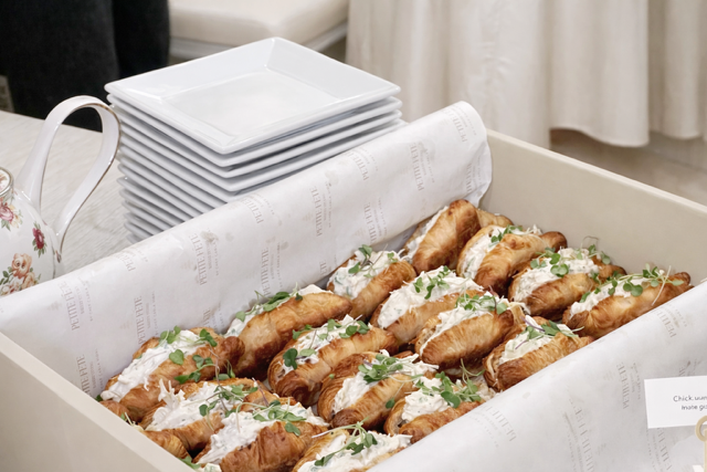 Chicken Salad Mini Croissant Box (20 Pcs)