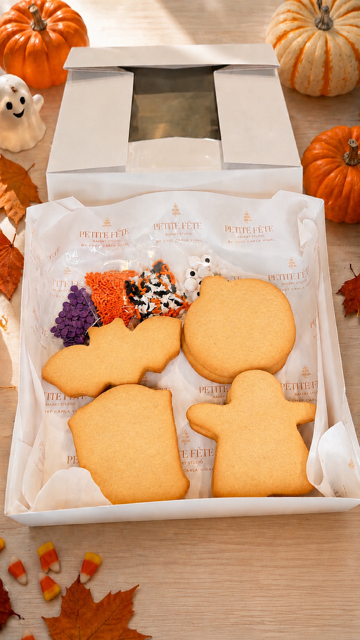 Undecorated Halloween Sugar Cookies