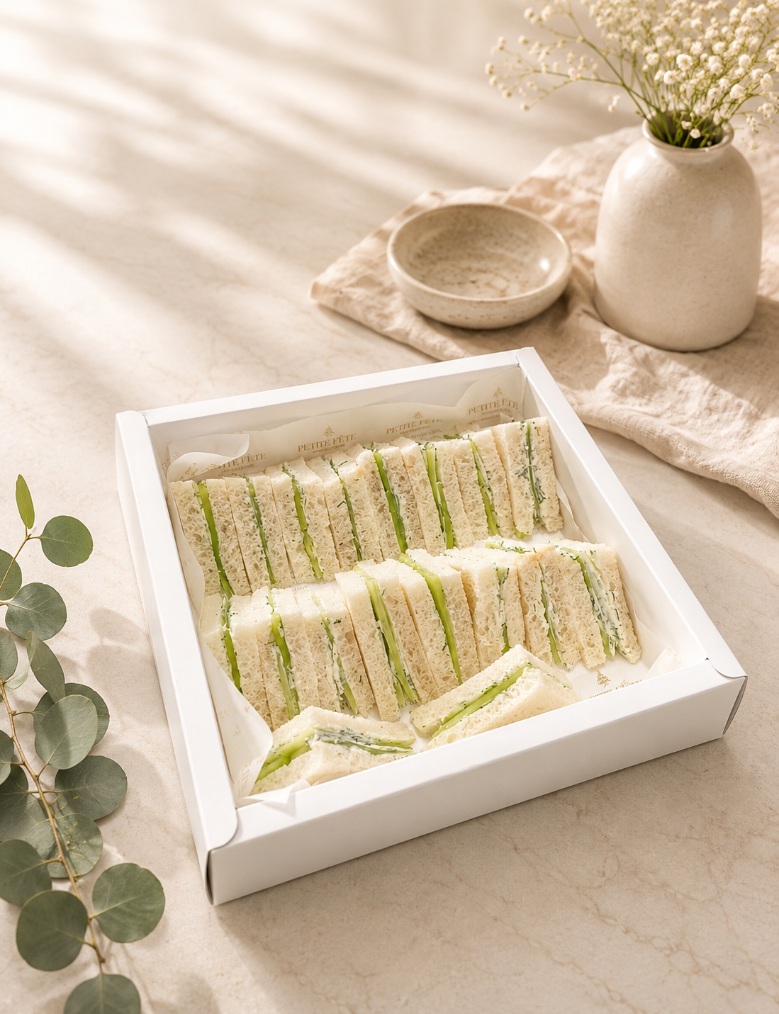 Vegetarian Pyramid Layer Box