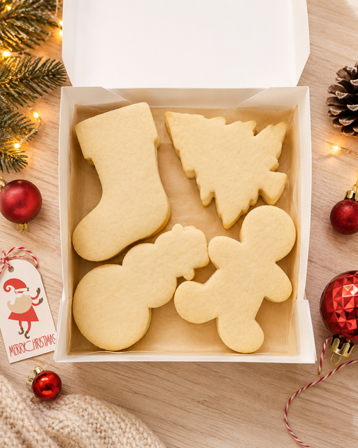 Undecorated Christmas Sugar Cookies -Set #1