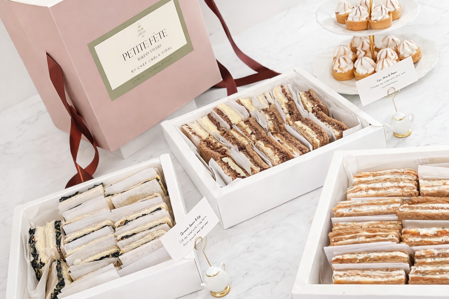 Vegetarian Square Layer Box