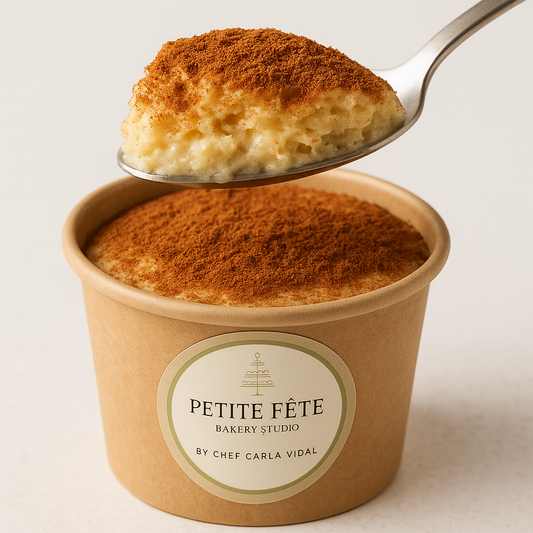 Spoonable cinnamon tres leches cake cup