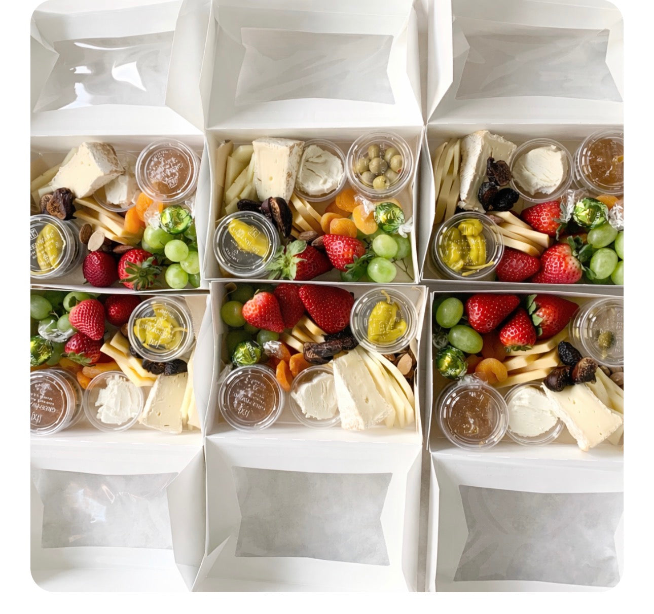 Personal Grazing Boxes (Pack of 4 boxes)
