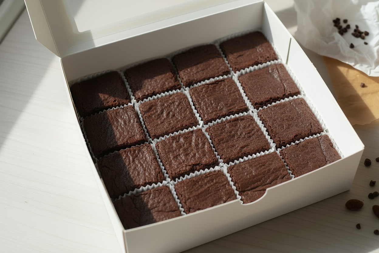 Vegan Chocolate Fudge Brownies