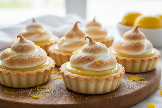 Mini Meringue Lemon Tarts